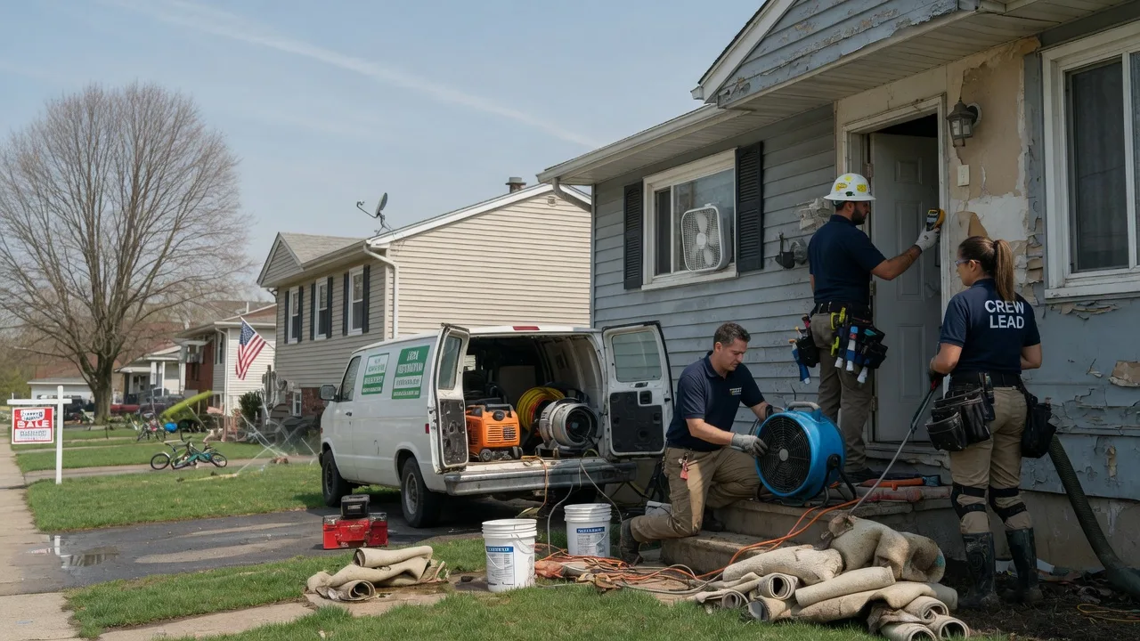 Flood Cleanup in Coulters, PA near me