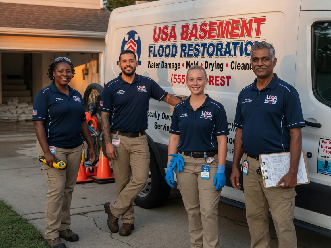 Basement Flood Cleanup company in Coulters, PA